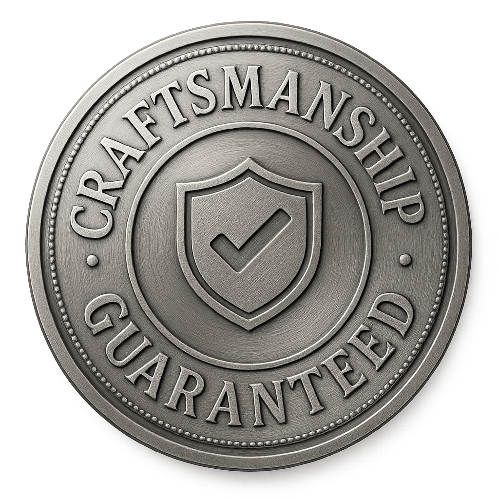 Craftsmanship guarantee